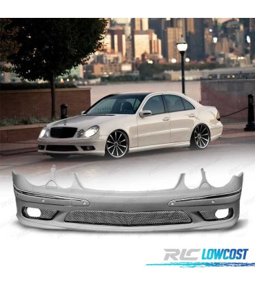 PARA-CHOQUES FRONTAL MERCEDES W211 02-06 PDC LOOK AMG