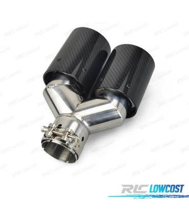 PONTEIRAS DE ESCAPE BMW LOOK M PERFORMANCE