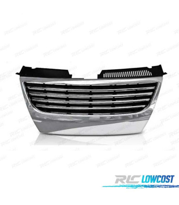 GRELHA FRONTAL VOLKSWAGEN VW PASSAT 05-10 PRETO CROMADO