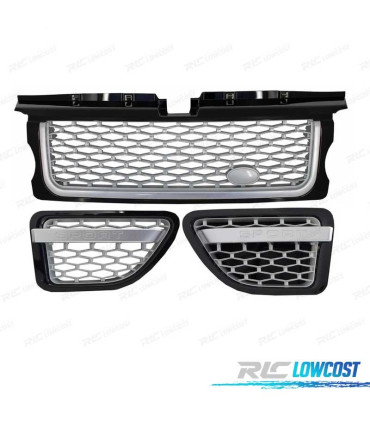 GRELHAS RANGE ROVER SPORT 05-08 CINZA LOOK AUTOBIOGRAPHY