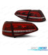 FAROLINS VOLKSWAGEN VW GOLF 7 12-17 LOOK GTI LEDS INDICADORES DINÂMICOS VERMELHO