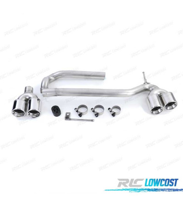 KIT PONTEIRAS DE ESCAPE DUPLA BMW F10 F11 F12 F13 10-18 LOOK M PERFORMANCE DUPLA