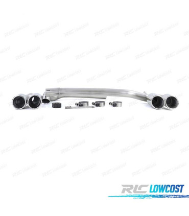 KIT PONTEIRAS DE ESCAPE DUPLA BMW F10 F11 F12 F13 10-18 LOOK M PERFORMANCE DUPLA