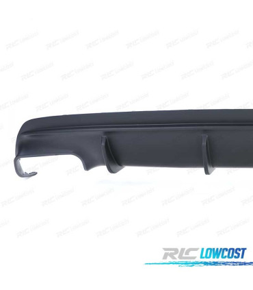 DIFUSOR TRASEIRO MERCEDES CLA C11716-19 LOOK AMG A45 PRETO MAT