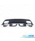 DIFUSOR MERCEDES CLASE A W176 12-15 AMG + PONTEIRAS DE ESCAPE CROMADAS LOOK A45