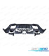 DIFUSOR MERCEDES GLC X253 15-18 LOOK AMG PDC + PONTEIRAS ESCAPE CROMADAS