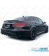 DIFUSOR MERCEDES CLASE E W212 SEDAN 13-16 LOOK AMG + PONTEIRAS DE ESCAPE CROMADAS