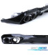 DIFUSOR MERCEDES CLASE E W213 SEDAN 16-19 LOOK AMG E53 PRETO BRILHANTE + PONTEIRAS DE ESCAPE