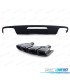 DIFUSOR MERCEDES CLS C218 15-18 LOOK C63 AMG PRETO MATE + PONTEIRAS DE ESCAPE