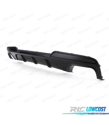 DIFUSOR BMW F10 F11 10-17 LOOK M PERFORMANCE + PONTEIRAS ESCAPE CROMADAS