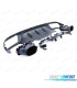 DIFUSOR MERCEDES CLASE E W213 SEDAN 16-20 LOOK AMG E63 + PONTEIRAS ESCAPE