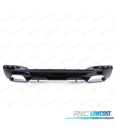DIFUSOR BMW G30 G31 16- LOOK M PERFORMANCE PRETO BRILHANTE