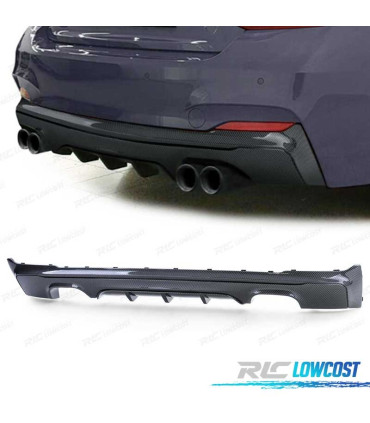 DIFUSOR BMW SÉRIE 2 F22 F23 13- CARBONO LOOK M PERFORMANCE