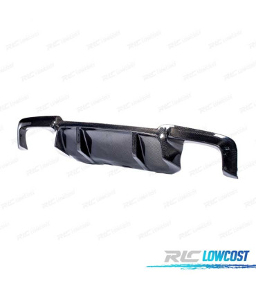 DIFUSOR BMW F10 F11 LOOK M PERFORMANCE CARBONO