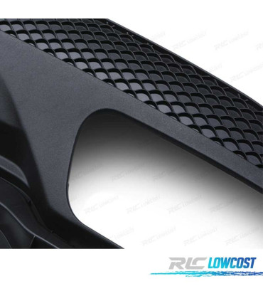 DIFUSOR TRASEIRO MERCEDES CLASE A W176 12-18 LOOK AMG A45 DUPLA SAÍDA