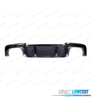 DIFUSOR BMW F10 F11 LOOK M PERFORMANCE CARBONO