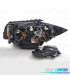 FARÓIS BMW E81 E87 E82 E88 04-11 OLHOS DE ANJO FUNDO NEGRO