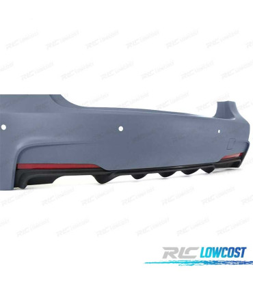 PARA-CHOQUES TRASEIRO BMW F30 SEDAN LOOK M PERFORMANCE PDC 11-
