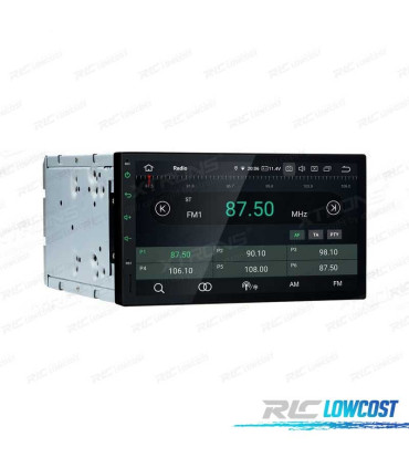 AUTO RADIO GPS UNIVERSAL 2 DIN ECRA TACTIL 7"