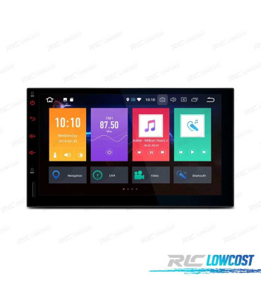 AUTO RADIO GPS UNIVERSAL 2 DIN ECRA TACTIL 7"