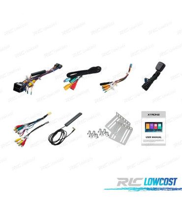 AUTO RADIO GPS UNIVERSAL 2 DIN ECRA TACTIL 7"