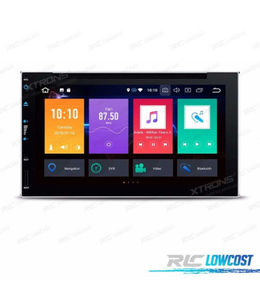 AUTO RÁDIO GPS 6.95" ANDROID 9.0 OCTA-CORE MULTIMEDIA DVD 2DIM