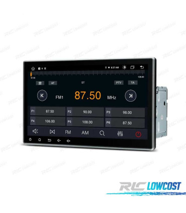 AUTO RÁDIO GPS 10.1" ANDROID 13 OCTA-CORE 2DIM MULTIMEDIA DVD