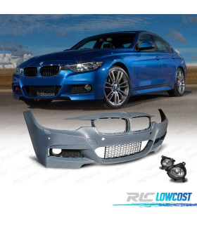 PÁRA-CHOQUES FRONTAL BMW F30 F31 LOOK M COM PDC + FAROIS NEVOEIRO