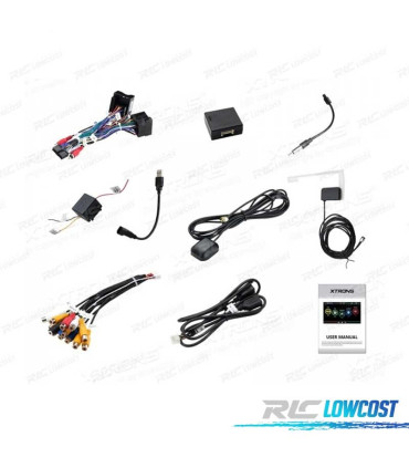 AUTO RADIO ANDROID 10 2DIN 7" PARA SEAT SKODA VOLKSWAGEN VW USB GPS TACTIL HD