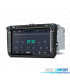 AUTO RADIO ANDROID 11 LCD TÁCTIL 8" VOLKSWAGEN VW PARA SEAT Y SKODA CARPLAY FULL RCA