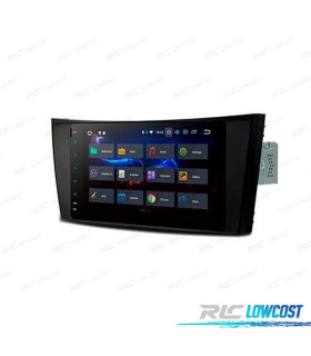 AUTO RADIO 2DIN GPS ANDROID 12 PARA MERCEDES W211 W219 CLS TACTIL 8"