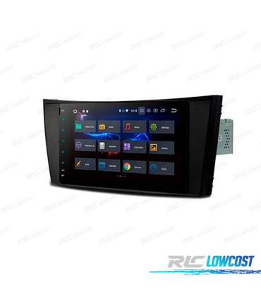 AUTO RADIO 2DIN GPS ANDROID 12 PARA MERCEDES W211 W219 CLS TACTIL 8"