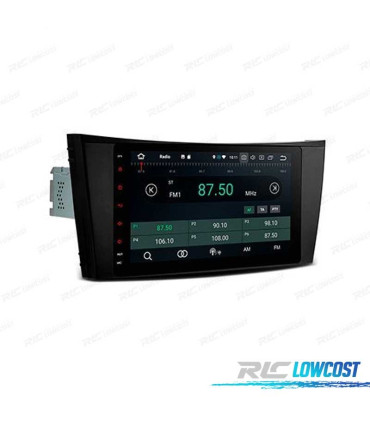 AUTO RADIO 2DIN GPS ANDROID 12 PARA MERCEDES W211 W219 CLS TACTIL 8"