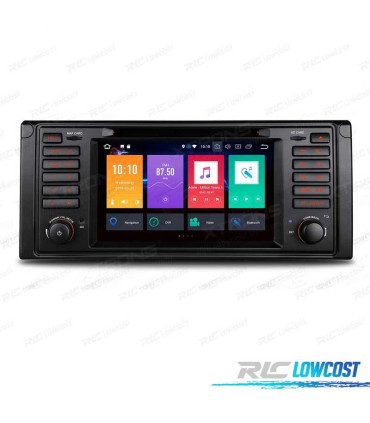 AUTO RADIO GPS ANDROID 12 TACTIL 7" PARA BMW E39 E38