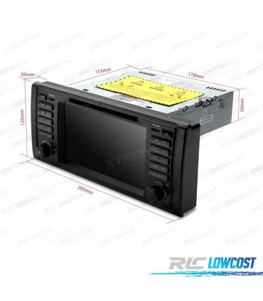 AUTO RADIO GPS ANDROID 12 TACTIL 7" BMW E39 E38