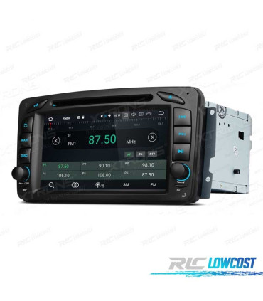 AUTO RÁDIO 7" ANDROID 10.0 OCTA-CORE MULTIMEDIA DVD PARA MERCEDES-BENS