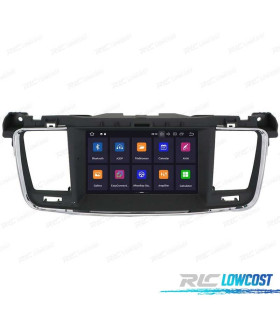 AUTO RÁDIO 7" ANDROID 8,0 PARA PEUGEOT 508 11 – 15
