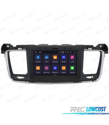 AUTO RÁDIO 7" ANDROID 8,0 PARA PEUGEOT 508 11 – 15
