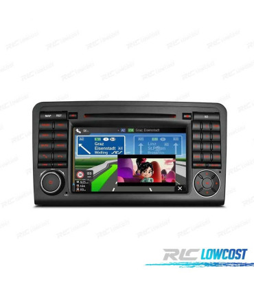 AUTO RÁDIO ANDROID 10 PARA MERCEDES QUAD CORE MULTIMEDIA DVD GPS
