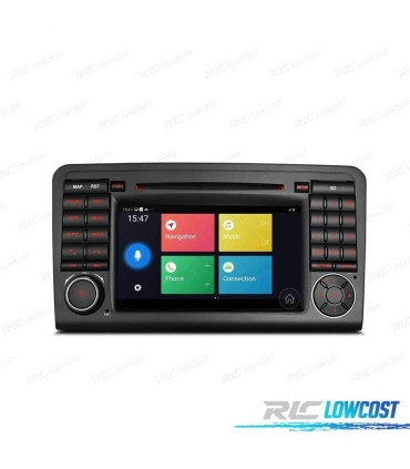 AUTO RÁDIO ANDROID 10 PARA MERCEDES QUAD CORE MULTIMEDIA DVD GPS