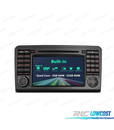 AUTO RÁDIO ANDROID 10 PARA MERCEDES QUAD CORE MULTIMEDIA DVD GPS