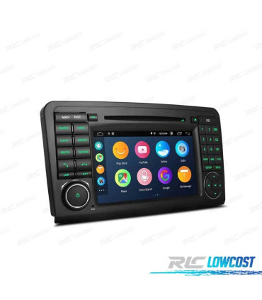 AUTO RÁDIO ANDROID 10 PARA MERCEDES QUAD CORE MULTIMEDIA DVD GPS