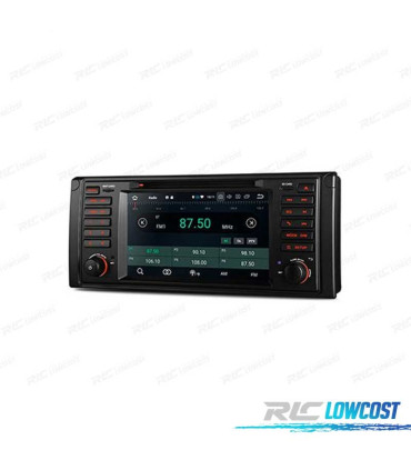 AUTO RÁDIO GPS 7" ANDROID 10.0 OCTA-CORE MULTIMEDIA DVD HDMI BMW SERIE 5 SERIE 7