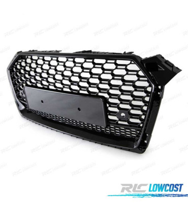GRELHA AUDI A5 19- LOOK RS5 QUATTRO PRETO BRILHANTE