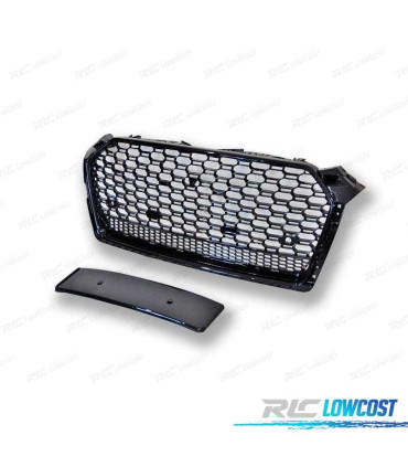 GRELHA AUDI A5 19- LOOK RS5 QUATTRO PRETO BRILHANTE