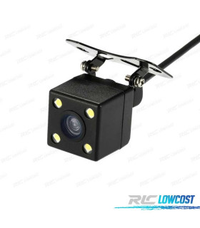 CÂMARA DE MARCHA ATRÁS ESTACIONAMENTO PARA MATRICULA UNIVERSAL COM LED