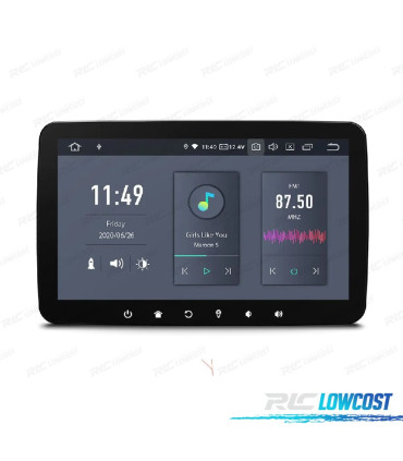 RÁDIO GPS ANDROID 10 UNIVERSAL FULL HD