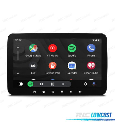 RÁDIO GPS ANDROID 10 UNIVERSAL FULL HD