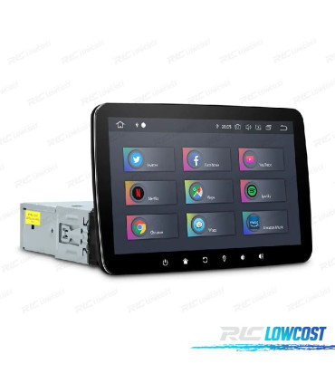 RÁDIO GPS ANDROID 10 UNIVERSAL FULL HD