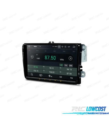 AUTO RÁDIO GPS ANDROID 13 VOLKSWAGEN VW PARA SEAT SKODA